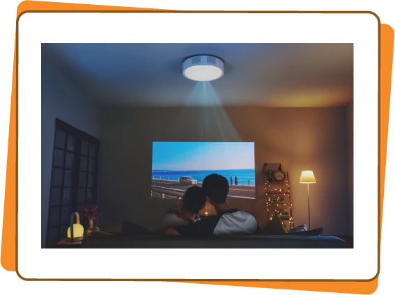 照明一体型3in1プロジェクターaladdin