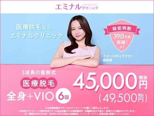 ��ÒE�тȂ�G�~�i���N���j�b�N�y1��3000�~OFF�z